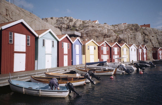 Fischerhäuschen in Schweden